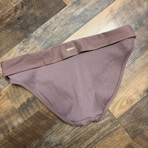 Skye Mauve Ribbed Swimwear Bottom